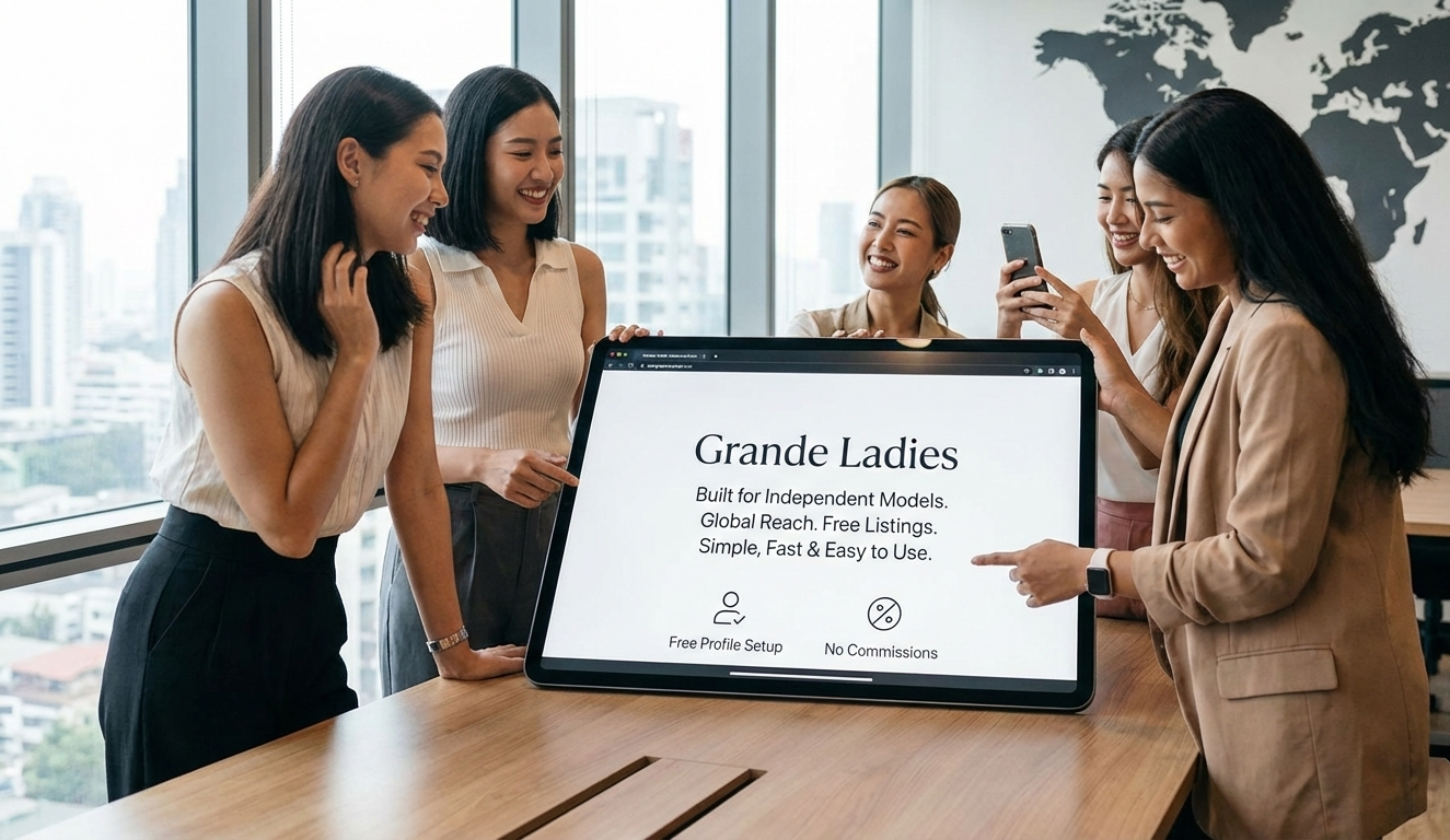 grandeladies.com  – The Global Platform for Independent Models
